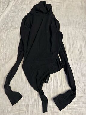lululemon athletica Black Hooded Long Sleeve Top